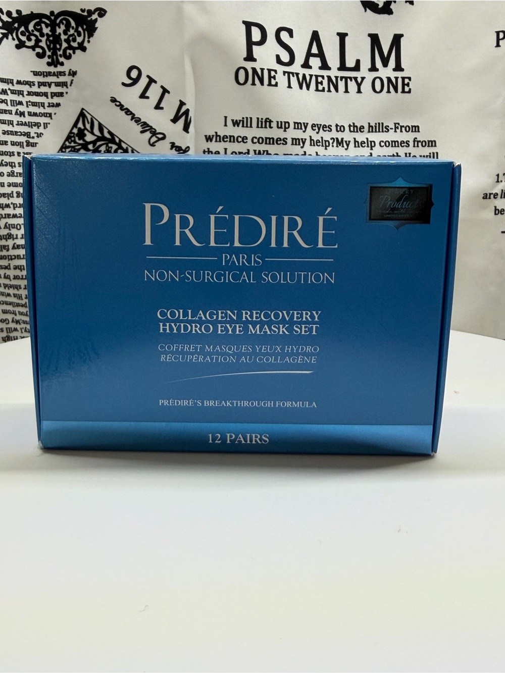 New Prédiré Paris Collagen Recovery Hydro Eye Mask Set